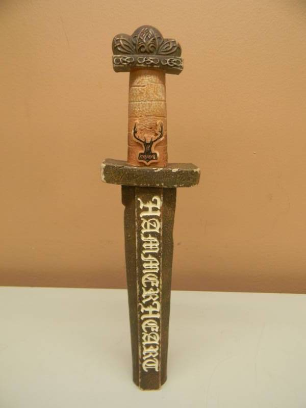lot 34 image: HAMMERHEART BREWING CO.Lino Lakes, MN - TAP HANDLE - COOL PIECE - APPROX 11 - SEE PICTURES