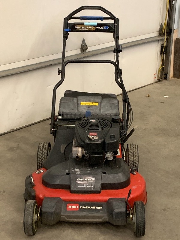 lot 7 image: Toro TimeMaster 30 Lawn Mower