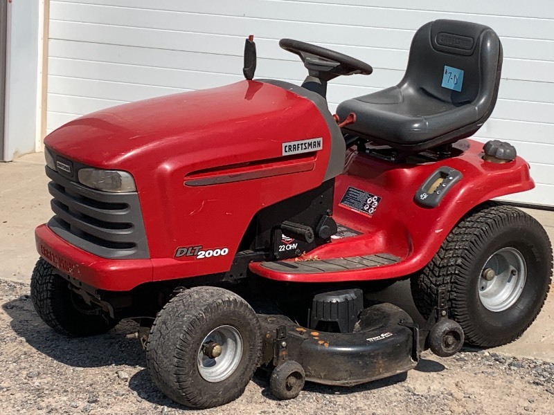 Craftsman Dlt 2000 Lawn Tractor September Autos Recreation Lawn Equipment More K Bid