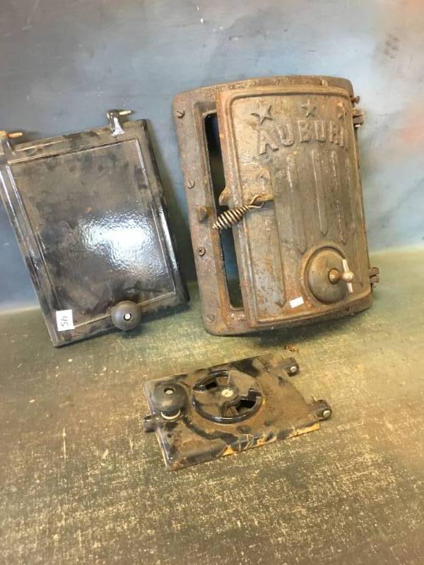 Cast Iron OvenStove Doors