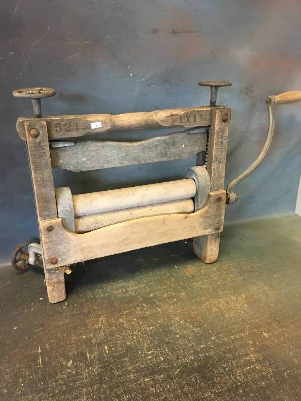 Vintage Wooden Wringer