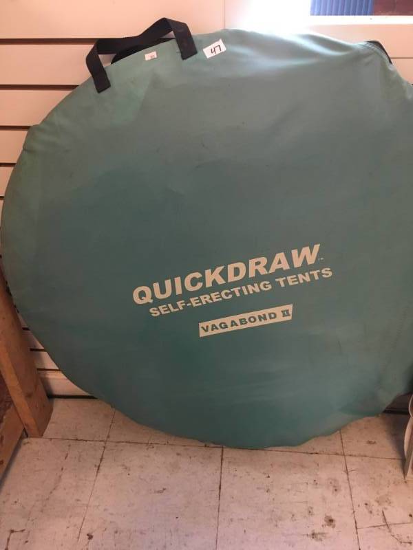 Self-Erecting Tent