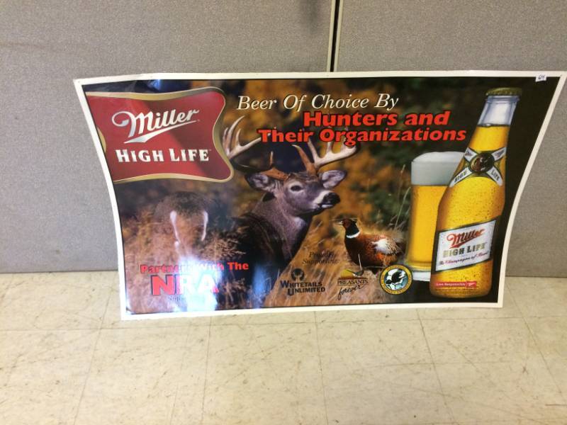 Miller High Life Sign