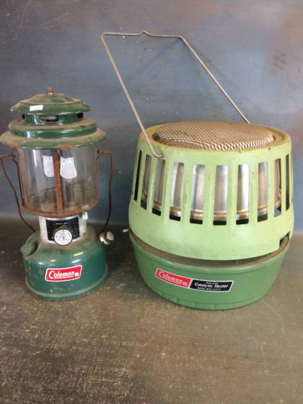Coleman Lantern and Catalytic Heater