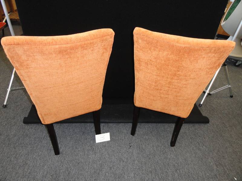 lot 17 image: Two Mid Century Style Side Chairs