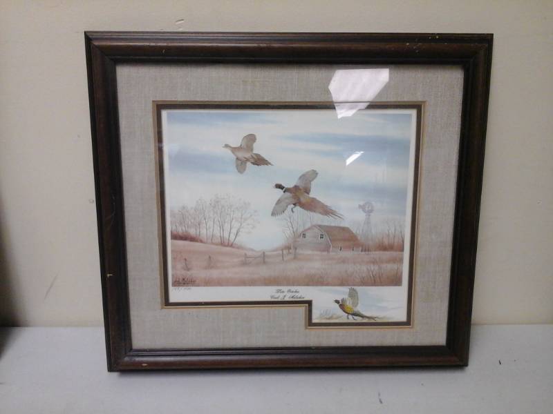 lot 927 image: Late October by Carl G. Melichar #189400 Signed Numbered Framed Artwork