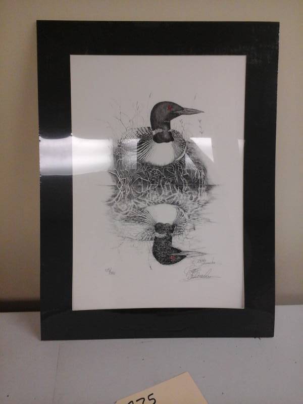 lot 935 image: Goose Reflection by Pete Schumacher #103390 Signed Numbered Matted Artwork