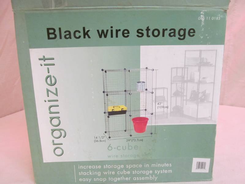 lot 21 image: wire storage shelf
