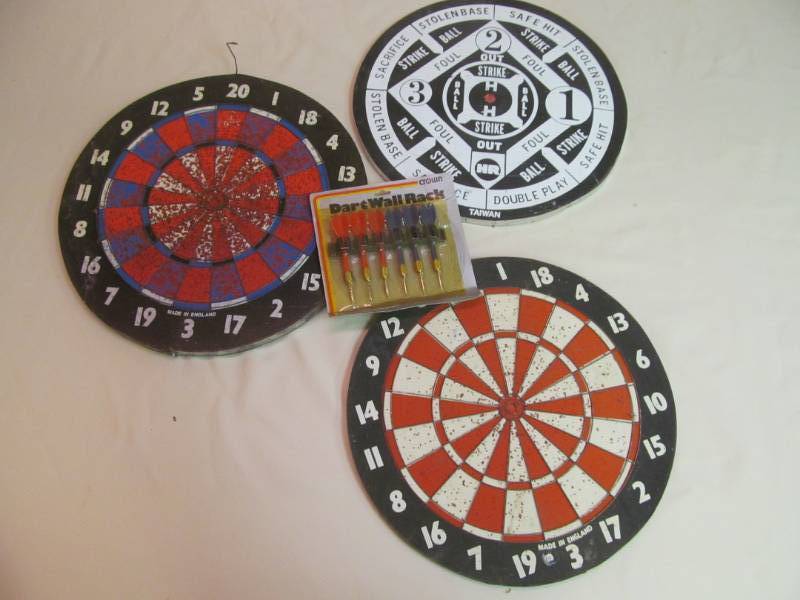 lot 37 image: dart boards, arts