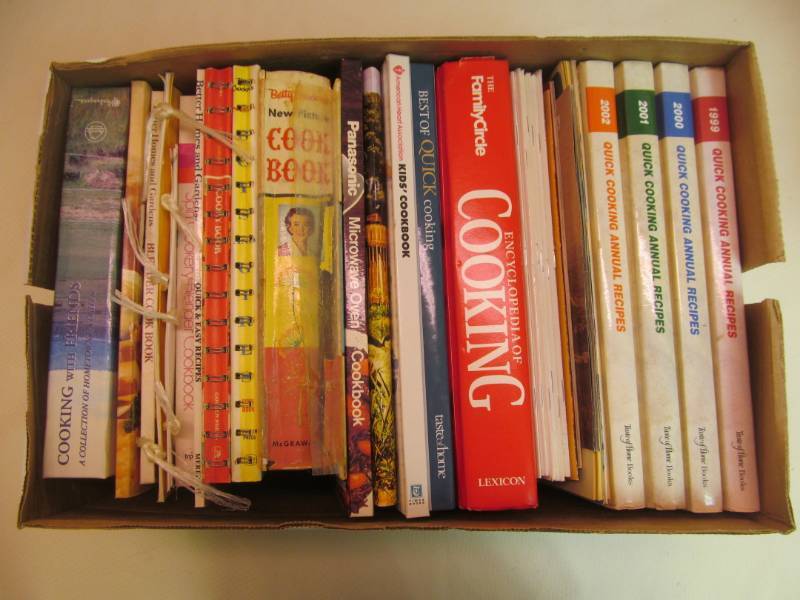lot 71 image: cookbooks