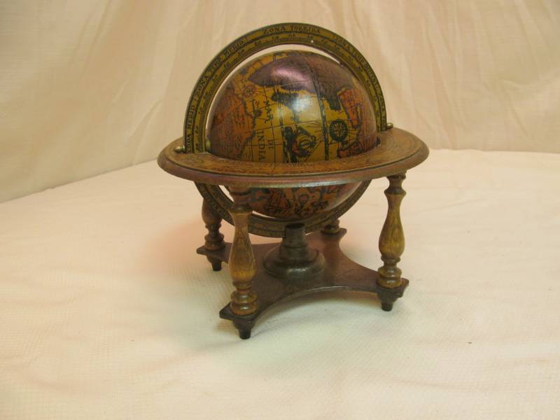 lot 95 image: vintage globe