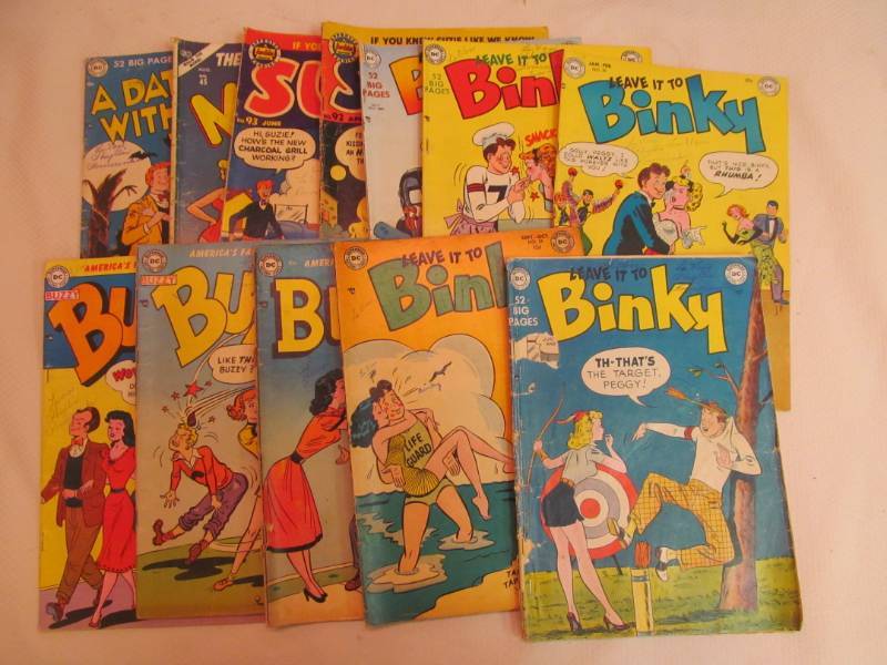lot 113 image: .10 cent comics