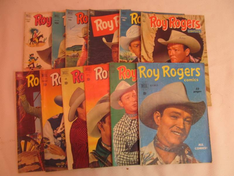 lot 117 image: .10 cent comics