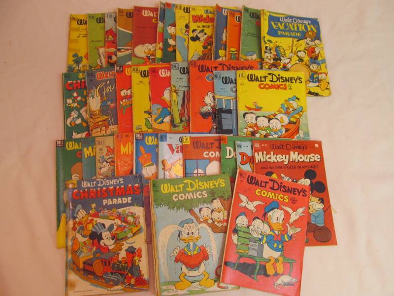 lot 119 image: .10 cent comics