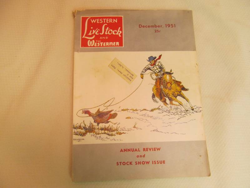 lot 131 image: Livestock magazine