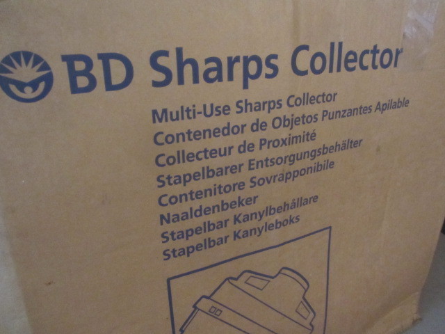 lot 38 image: Sharps Collection Bins