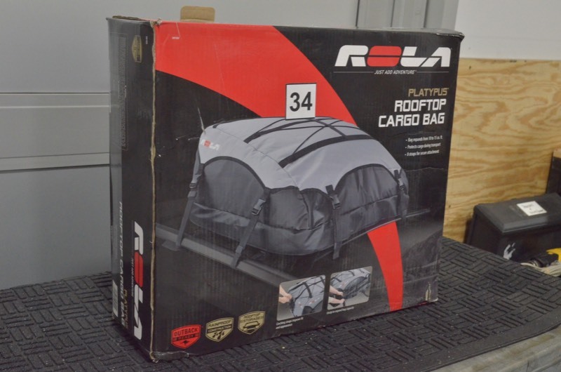 lot 34 image: ROLA 10 ft. Platypus Expandable Water Resistant Rooftop Cargo Bag