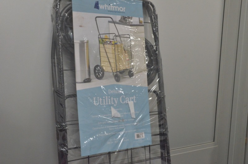 lot 48 image: WHITMOR Utility Cart Collection 24.5 in. x 40.12 in. Deluxe Utility Cart