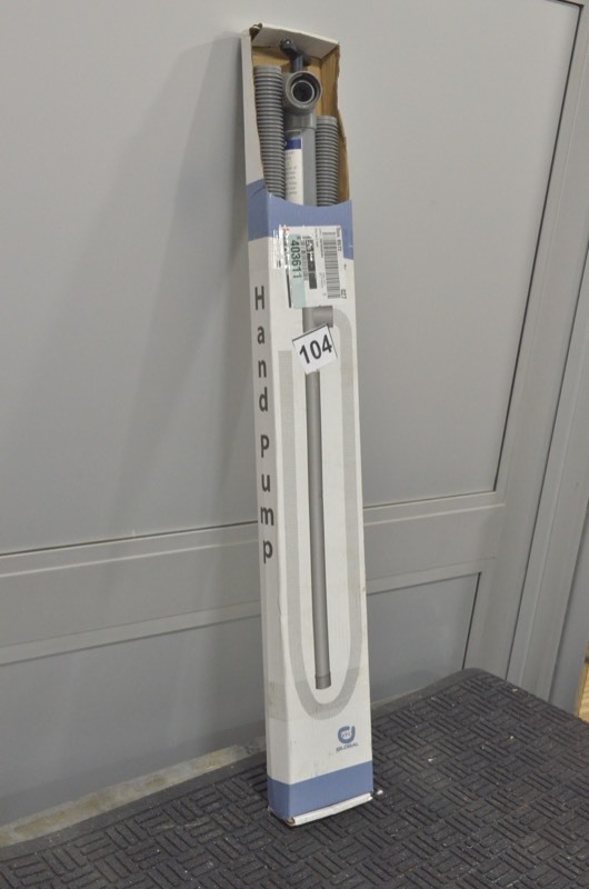 lot 104 image: VPC Pump A Way Manual Non-Submersible Hand Pump