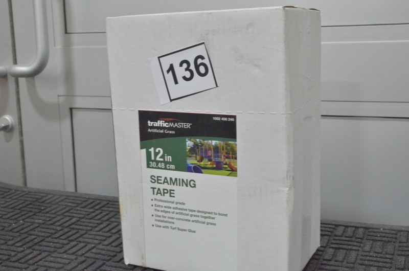 lot 136 image: TRAFFIC MASTER Seaming tape, 12in 30.48cm