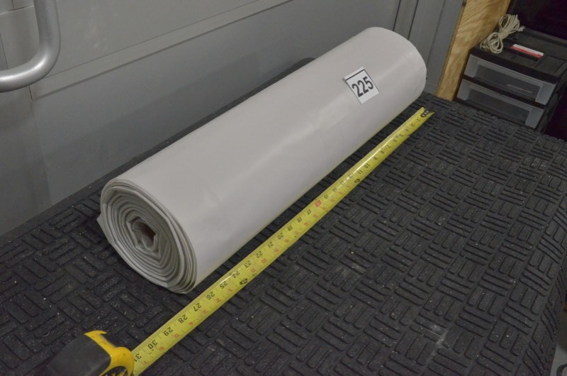 lot 225 image: 26 in. Heavy Duty Plastic Sheet