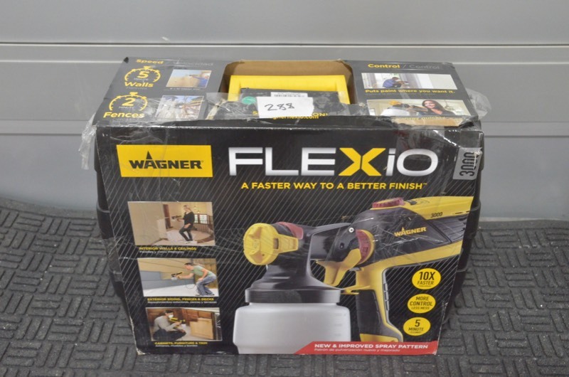 lot 288 image: WAGNER FLEXiO 3000 HVLP Paint Sprayer (USEDTESTED)