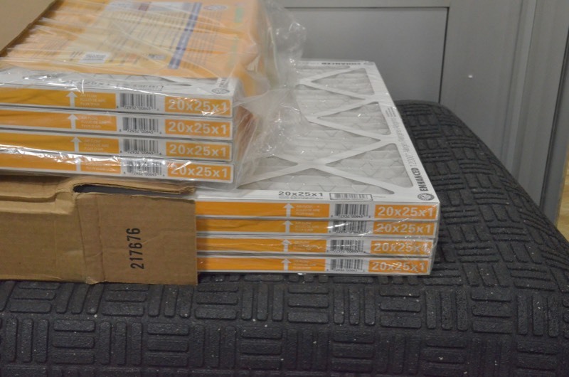 lot 293 image: Lot of 8 ENHANCED 12000 20x25x1 Air Filters