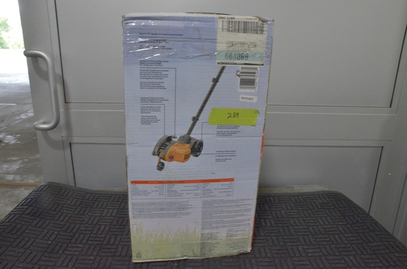 lot 298 image: BLACK&DECKER 7.5 in. 12-Amp Corded Electric 2-in-1 Landscape EdgerTrencher