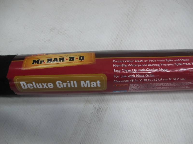 lot B73 image: Mr. Bar-B-Q Deluxe Grill Mat - NEW