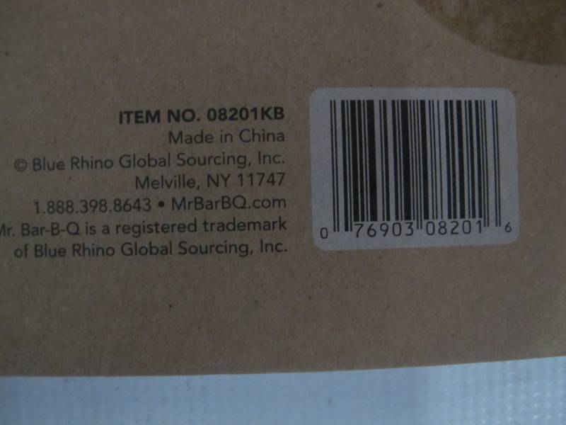 lot B84 image: Mr. Bar-B-Q Corderite Grill Stone - NEW - Pizza Stone