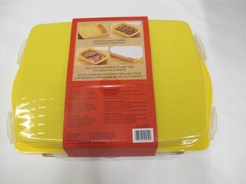 lot B23 image: Just Grillin Flip & Flavor Marinade Tray - NEW