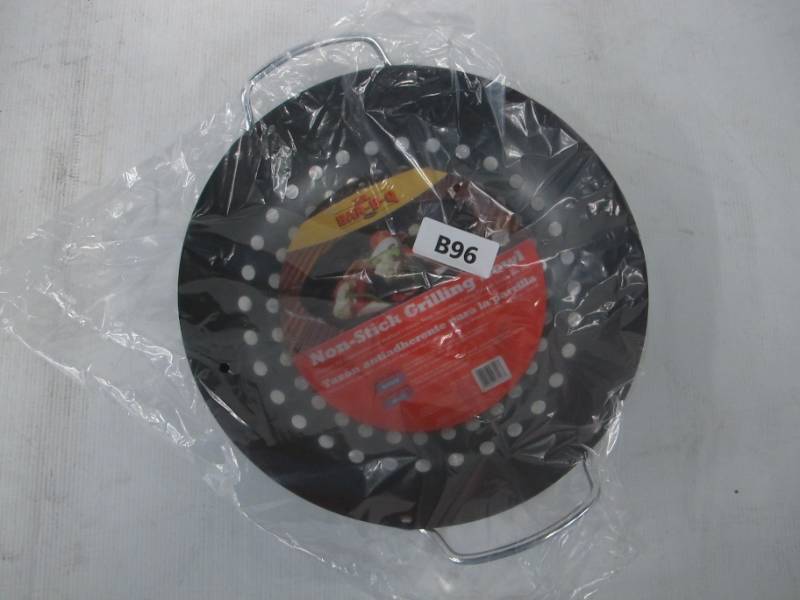 lot B96 image: Mr. Bar-B-Q Non-Stick Grilling Bowl - NEW