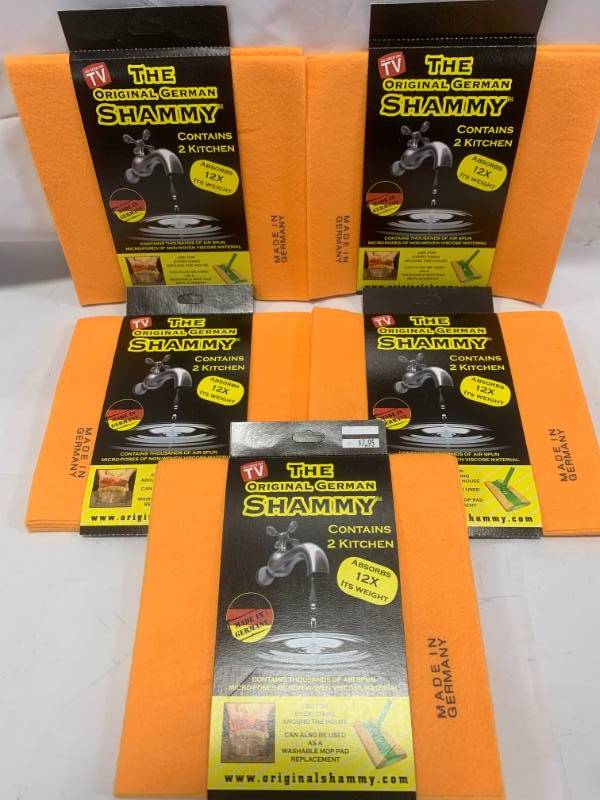 lot 49 image: Lot of 5 German Made Shammys