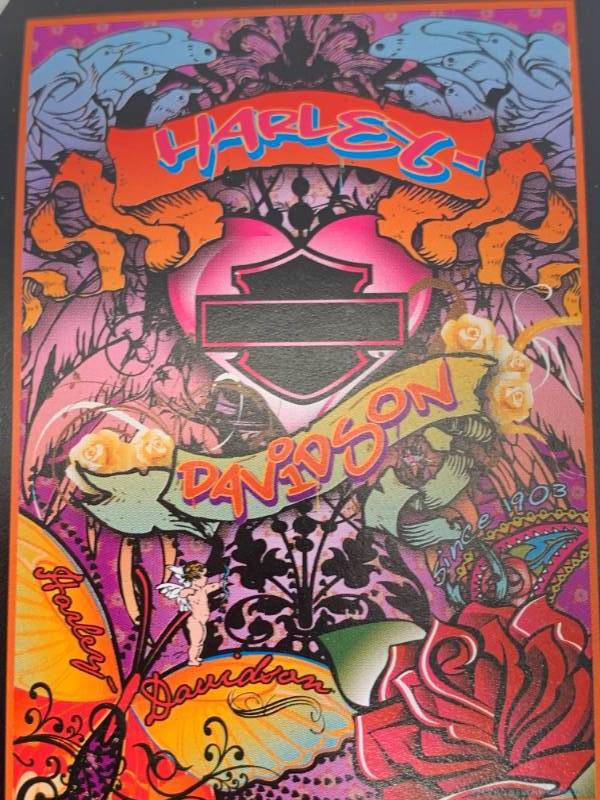 lot 58 image: Harley Davidson 30 x 43 Flag