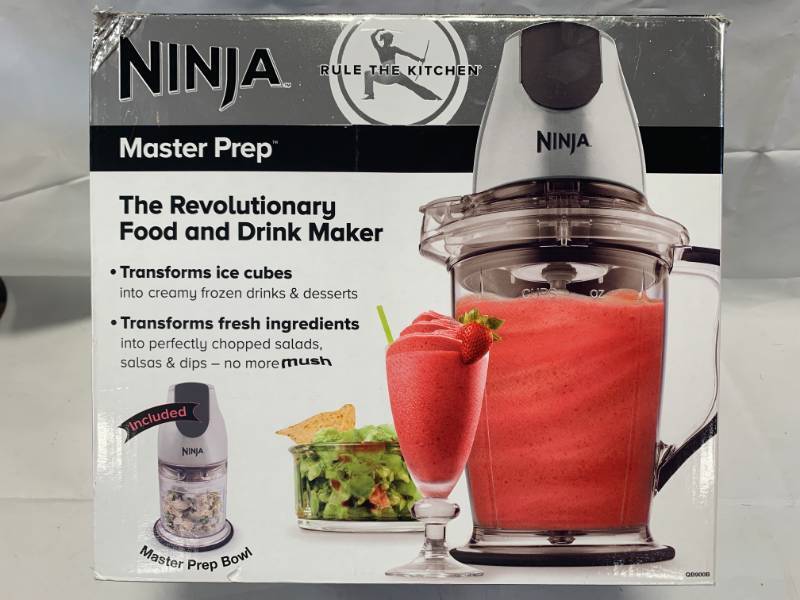 lot 60 image: Ninja Master Prep Drink Maker