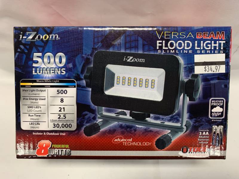lot 77 image: New Izoom Versa Beam Floodlight