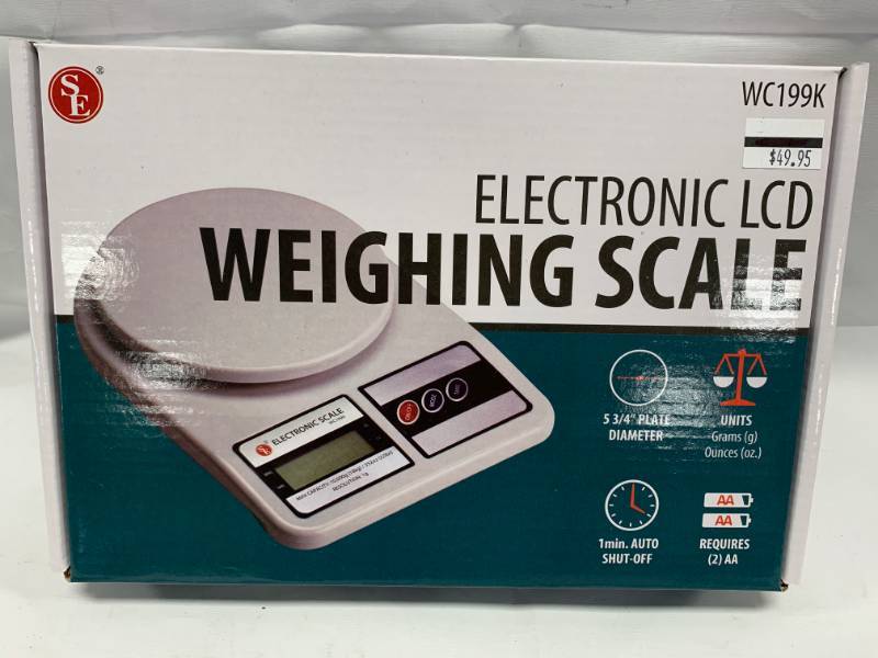 lot 85 image: New in Box LCD Scale