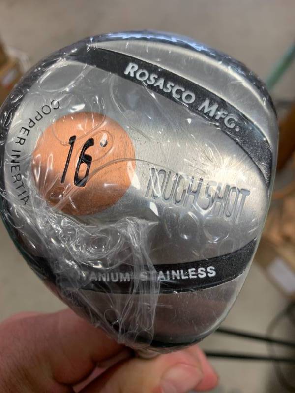 lot 97 image: New Rosasco Tough Shot 16 Degree Golf Club