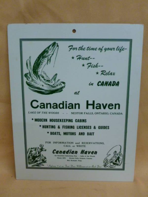 lot 58 image: Vintage Sign