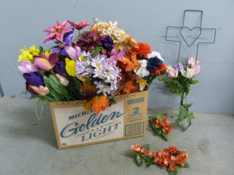lot 103 image: Artificial Flowers
