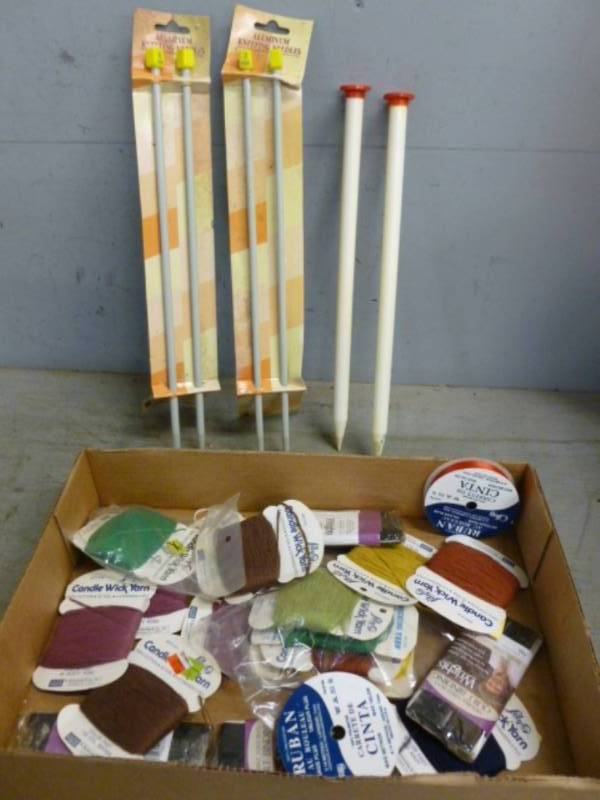 lot 113 image: Knitting Items