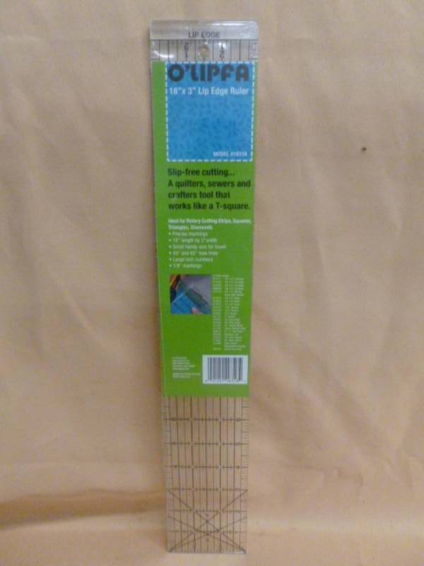 lot 128 image: New Quilters Ruler