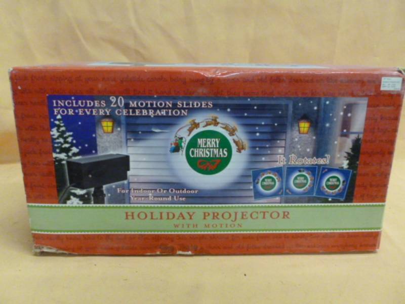 lot 130 image: New Holiday Projector