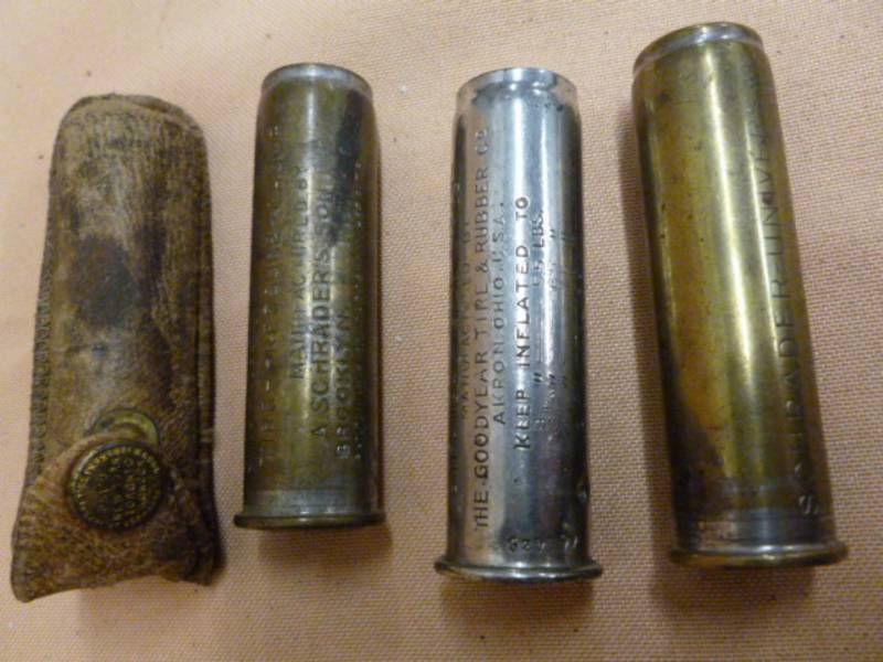 lot 160 image: Antique Tire Pressure Gauges