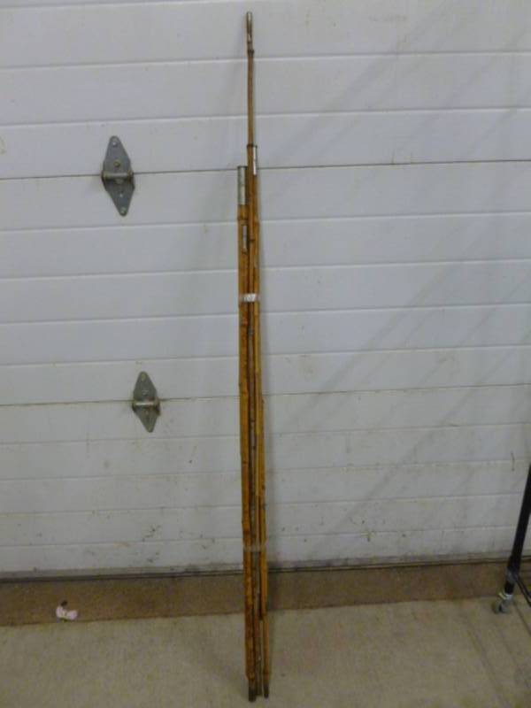 lot 178 image: Vintage Bamboo Cane Pole