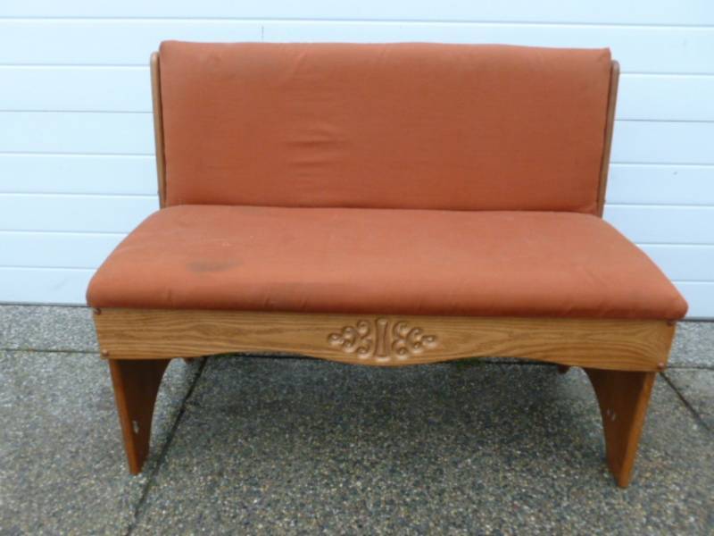 lot 186 image: Oak Bench