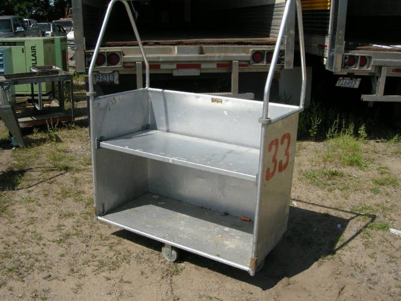 lot 34 image: RolAway Rolling Aluminum Cart