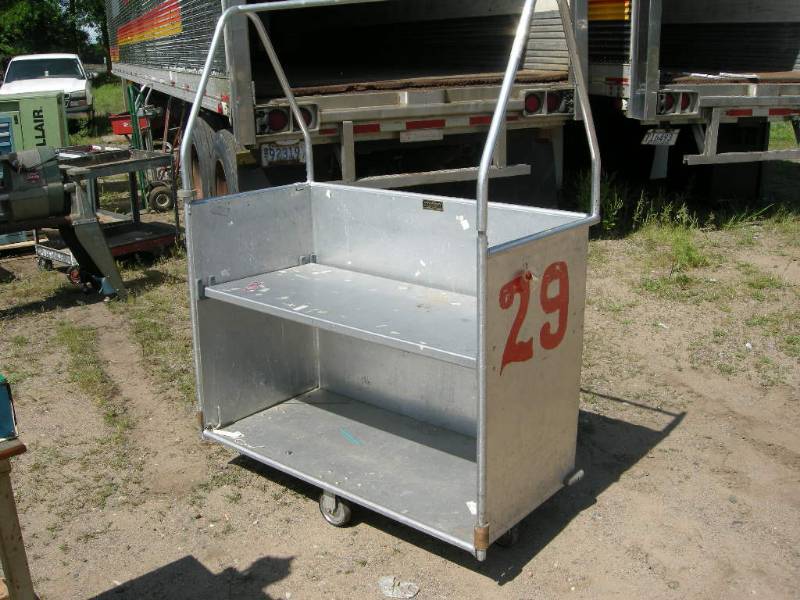 lot 35 image: RolAway Rolling Aluminum Cart