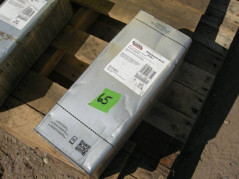 lot 65 image: Lincoln Electric Millenium ACR Welding Rods in Case