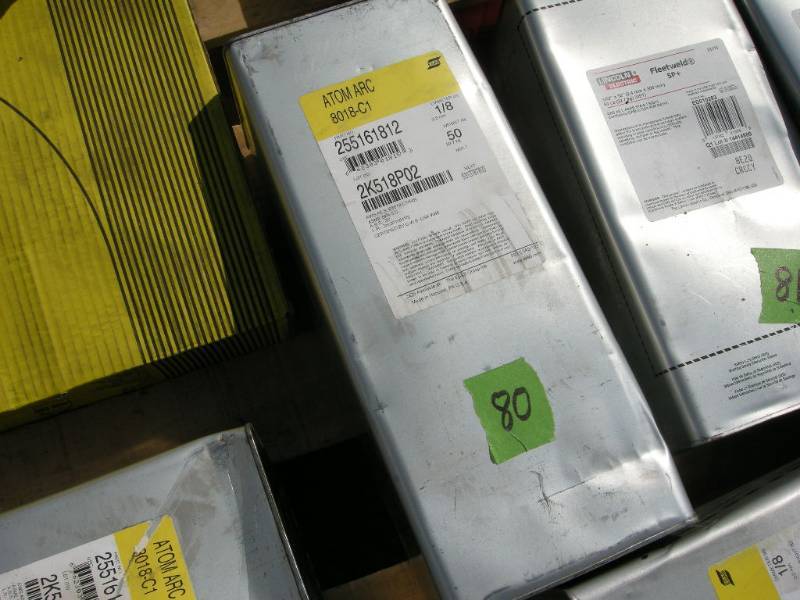 lot 80 image: Atom ARc 3018-C1 Welding Rods in Case